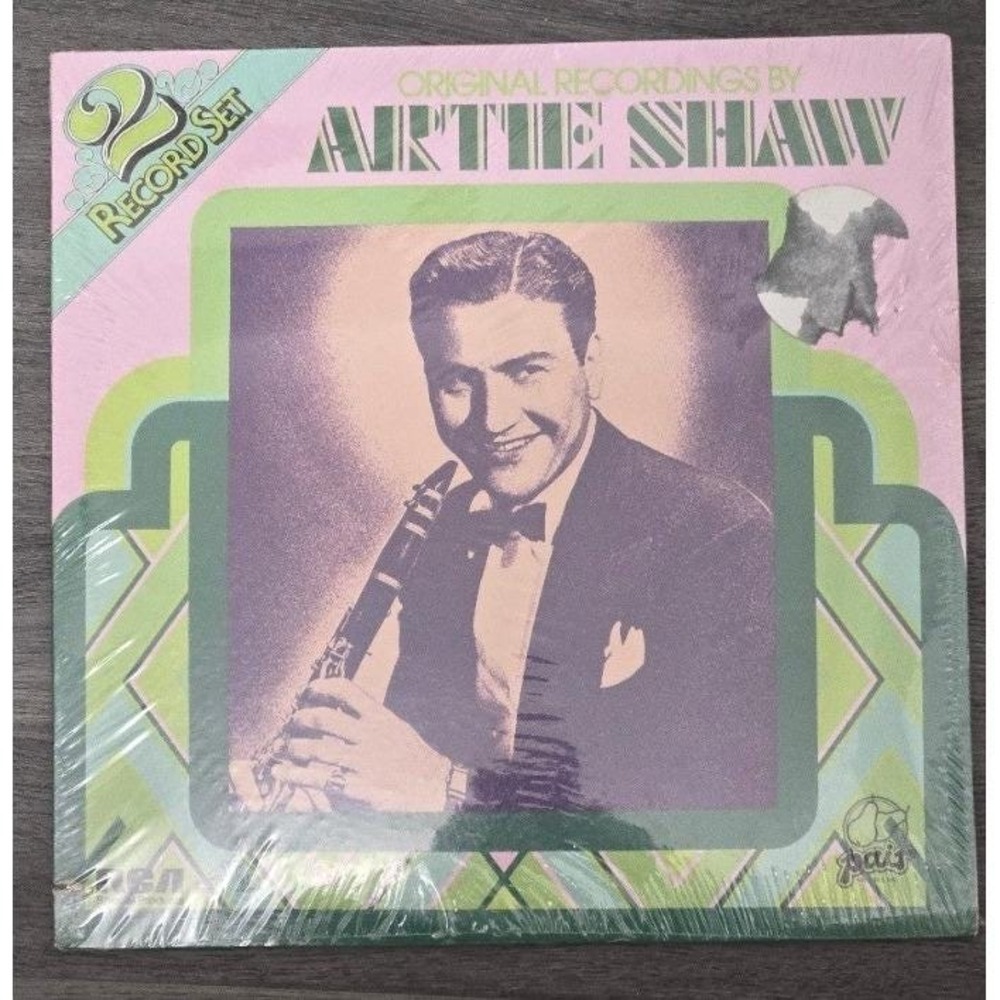Artie Shaw Original Recordings 2-LP Vinyl Set - Factory Sealed Pair/RCA